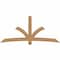 Ekena Millwork Davenport Timber Gable Bracket, Western Red Cedar, 96"W x 44"H x 3 1/2"D x 5 1/2"F, 11/12 Pitch GBW096X44X0406DAV00SWR - alternate 1